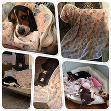 Load image into Gallery viewer, Allisandro® Premium Fluffy Durable Dog Blanket, Soft Warm and Washable Fleece Cat Puppy Throw for Small Medium Large Pet, Coffee 100 x 80cm