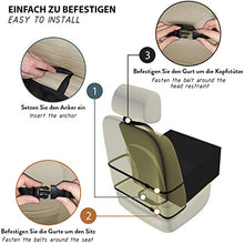 Load image into Gallery viewer, Extra Stable Dog Car Seat - Robust Car Dog Seat or Puppy Car Seat for Small to Medium-Sized Dogs - Reinforced Walls and 3 Belts - Waterproof Pet Car Seat for Back and Front Seat