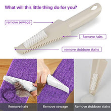 Load image into Gallery viewer, MEXERRIS Microfibre Spray Mop for Floor Cleaning - Wet Dry Dust Kitchen Floor Cleaning Mop with 2 Refillable Bottle 360°Rotatable Hardwood Mop for Laminate Wood Tiles 3 Reusable Pads and 1 Scrubber