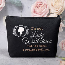 Load image into Gallery viewer, G2TUP Lady Whistledown Merchandise Toiletry Bags Bridgerton Present for Fans I'm Not Lady Whistledown Cosmetic Case (I'm not Lady Whistledown)