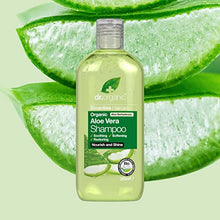 Load image into Gallery viewer, Dr Organic, Organic Aloe Vera Shampoo, Natural , Vegan , Cruelty Free , Paraben & SLS Free , Eco Friendly Recyclable Packaging, For Women & Men, Palm Oil Free, 265ml