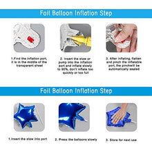 Load image into Gallery viewer, 18th Birthday Decorations Navy Blue for Boys Mens Girls, Party Decorations with Swirl Decoration 18th Happy Birthday Banner and Star Foil Balloons Confetii Latex Blue Balloons for Party Supplies