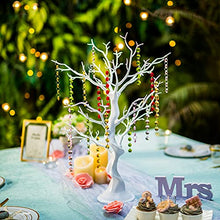 Load image into Gallery viewer, NUPTIO Artificial Christmas Tree Decorative Trees White Twig Tree 58cm Tall Halloween Decorations Wedding Centerpieces for Tables Fake Easter Tree for Christmas Thanksgiving Birthday Party Decor