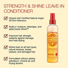 Load image into Gallery viewer, Cream of Nature Oil From Morocco Strength and Shine Leave-In Conditioner, 250 ml, Clear
