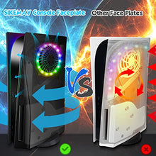Load image into Gallery viewer, SIKEMAY PS5 Accessories Faceplate for Playstation 5 Digital Edition, RGB LED Light Strip, 7 Colors 29 Effects DIY Decoration Accessories Flexible Tape Lights Strips Kit for PS5 Console with IR Remote