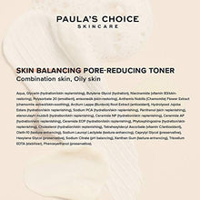 Load image into Gallery viewer, Paula's Choice Skin Balancing Pore Reducing Toner - Refines Pores, Fights Breakouts & Blackheads - with Niacinamide & Glycerin - Combination to Oily Skin - 190 ml