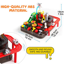 Load image into Gallery viewer, VATOS Car Race Track Toys for 3 4 5 6 7 8 Year Old Boys Girls Car Adventure Toys for Kids Intelligence Educational Puzzle Car Playsets Engineering Toy Vehicles Preschool Best Gift for Kids Age 3+