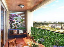 Load image into Gallery viewer, YQing Artificial Ivy Privacy Fence Screen, Artificial Hedges Fence and Faux Ivy Vine Leaf Decoration for Outdoor Decor, Garden (1.5 x 2.5 meter)