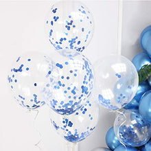 Load image into Gallery viewer, 120pcs Baby Gender Reveal Party Decoration Supplies with Boy or Girl Gender Reveal Balloon Banner Decoration,Foil Balloons and Confetti Balloons,Cupcake Toppers,Photo Booth Props with Stickers