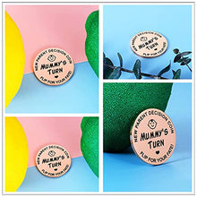 Load image into Gallery viewer, New Parents Decision Coin,Gifts for Mum Dad,Newborn Baby Gifts,New Mum Gifts,Flip Coin Decision,Funny,Birthday,Anniversary,Stainless Steel (Rose Gold)