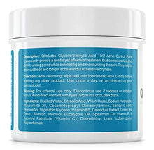 Load image into Gallery viewer, Glycolic/Salicylic Acid 10/2 Acne Control Pads With 10% Ultra Pure Glycolic Acid + 2% Salicylic Acid, Allantoin, Vitamins B5, C & E, Calendula & Green Tea - Most Effective Acne Treatment - Clear Skin