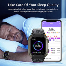 Load image into Gallery viewer, KOSPET Tank Smart Watch, 1.72" Touch Screen Sports Watch with 5ATM Waterproof, Fitness Tracker with Blood Pressure, Heart Rate Monitor, SpO2, Pedometer, 24 Sport Mode Outdoor Smartwatch for Men(Black)