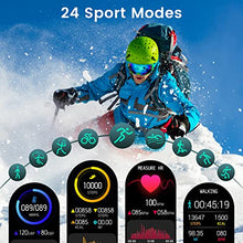 Load image into Gallery viewer, KOSPET Tank Smart Watch, 1.72" Touch Screen Sports Watch with 5ATM Waterproof, Fitness Tracker with Blood Pressure, Heart Rate Monitor, SpO2, Pedometer, 24 Sport Mode Outdoor Smartwatch for Men(Black)