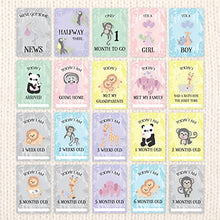 Load image into Gallery viewer, Baby Milestone Cards – 57 Keepsake Moments | First Year Memories | Personalise | Unisex | Mum to be Gift | Baby