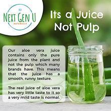Load image into Gallery viewer, Next Gen U | Organic Aloe Vera Juice Concentrate 50 Servings | Reformulated High Strength 20X Freeze Dried Concentrated Aloe Vera Juice | Suitable for Vegans | Free 10 Day Detox EBOOK Worth £14.99