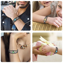 Load image into Gallery viewer, Genshin Impact Bracelet 7 Pcs, Animne Luminous Bracelet, Element Luminous Bracelets Glow in Dark, God's Eye Time Gem Bracelet of Fire, Ice, Wind, Grass, Rock, Thunder, Water