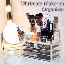 Load image into Gallery viewer, Deco Express Makeup Organiser Storage with Drawers (Large)