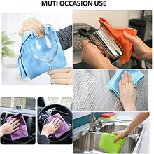 Load image into Gallery viewer, Cleaning Cloth,6 Pack Lint Free Cleaning Nanoscale Cloth Fish Scale Cleaning Cloths Reusable Absorbent Polishing Microfiber Dish Cleaning Cloth for Home,Kitchen-(30 x 40cm,Random Color)
