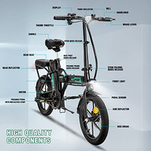 Load image into Gallery viewer, HITWAY Electric Bike E-Bike Foldable City Bikes 8.4h Battery, 250W Motor, Assist Range Up to 35-70Km BK5