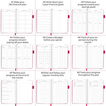 Load image into Gallery viewer, Legend Budget Planner – Deluxe Financial Planner Organizer & Budget Book. Money Planner Account Book & Expense Tracker Notebook Journal for Household Monthly Budgeting & Personal Finance – Hot Pink