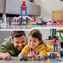 Load image into Gallery viewer, LEGO 10784 Marvel Spider-Man Webquarters Hangout, Spidey And His Amazing Friends Series, Toy for Kids Age 4 with Miles Morales and Green Goblin