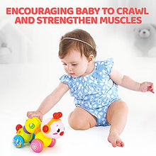 Load image into Gallery viewer, CubicFun Baby Toys 6 Months Plus Musical Press and Go Inchworm Toy with Light up Face Caterpillar Crawling Newborn Toddler Toys for 6 8 9 10 12 Month Babies Toys for 1 2 Year Old Girls Boys