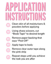 Load image into Gallery viewer, SECRET WEAPONS Women's Boob Tape Bra, Transparent (Clear-Transparent), One Size