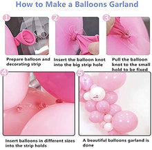 Load image into Gallery viewer, Balloon Arch Garland Kit, 125pcs Wedding Decoration, Party Confetti Balloon,Latex Balloon & Tying Tool, Balloons for Baby Shower