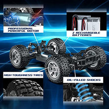 Load image into Gallery viewer, DEERC 9200E RC Cars 1:10 Scale Large High Speed Remote Control Car for Adults Kids,25 MPH 4WD 2.4GHz Off Road Monster Truck Toy,All Terrain Electric Vehicle Boy Gift with 2 Batteries for 40+ Min Play
