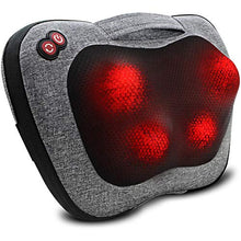Load image into Gallery viewer, VIKTOR JURGEN Back Massager, Neck Massager with Heat, Massage Pillow Gifts