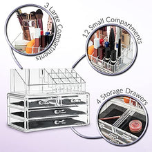 Load image into Gallery viewer, Deco Express Makeup Organiser Storage with Drawers (Large)