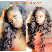 Load image into Gallery viewer, Party Wigs 10-30 Inch Loose Deep Wave Lace Wig Glueless 360 Lace Frontal Wig Pre Plucked 360 Full Lace Wig Remy Hair Brazilian Human Hair Wig for Women Daily Wig