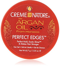 Load image into Gallery viewer, Creme of Nature Argan Oil Perfect Edge Hair Gel 63.7 g, CNPED