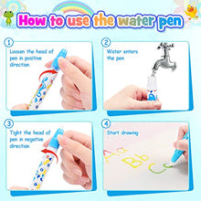 Load image into Gallery viewer, SAITCPRY Toddler Toys for 2 3 4 5 Year Old Boys Girls, Water Doodle Mat Gifts for 1-6 Year Old Girls Educational Toys for 2-5 Year Olds Aqua Water Mat Kids Toys Age 2-5 Birthday Present Gift for Kids