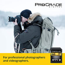 Load image into Gallery viewer, SD UHS-II 64GB Card V60 –Up to 130MB/s Write Speed and 250 MB/s Read Speed | For Professional Vloggers, Filmmakers, Photographers & Content Curators – By Prograde Digital