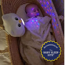 Load image into Gallery viewer, Baby Soother Cry Activated Sensor Toys Owl White Noise Sound Machine, Toddler Sleep Aid Night Light, Unique Baby Girl Gifts & Baby Boy Gifts, Woodland Baby Shower,Portable New Baby Gift Gender Neutral