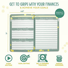Load image into Gallery viewer, Boxclever Press Budget Planner. Start Budgeting Today with This Undated Planner. Lightweight Budget Book with Christmas Expenses & Monthly Planner Sections. Size 21 x 14cm