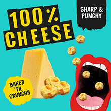 Load image into Gallery viewer, CHEESIES | Crunchy Cheese Keto Snack | Cheddar | 100% Cheese | Sugar Free, Gluten Free, No Carb | High Protein and Vegetarian | Crunchy, Baked and Tasty | Multipack | 12 x 20g Bags