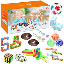 Load image into Gallery viewer, Nestling Fidget Toys Set,22 pcs Sensory Fidget Toys for Kids and Adults,Squeeze Fidget Hand Toys Stress Relief Toys for Autism Special Needs,Birthday Party Favors Gifts