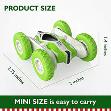 Load image into Gallery viewer, Tecnock Mini Stunt Car, 4WD Remote Control Car Double Sided Flips RC Car, 2.4Ghz Rechargeable 360° Rotating Vehicles, Kids Toy Cars for Boys & Girls Birthday (A)