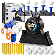 Load image into Gallery viewer, Shooting Game Toy for Kids with Floating Foam Balls Target, 2 Soft Bullet Blasters and 10 Nerf Compatible EVA Bullets, Fun Competition Game for Boys and Girls