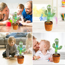 Load image into Gallery viewer, XQCLTD Dancing Cactus, Singing Cactus, Talking Cactus Toy, That Repeating What You Say Glow Sing and Dance, Perfect Gifts for Children Family and Friends