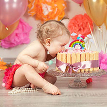 Load image into Gallery viewer, VEYLIN 12 Pieces Cake Topper Kit Rainbow Cloud Cake Topper Kids Cake Decoration for Birthday Baby Showr Party