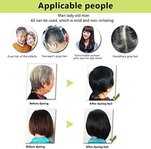 Load image into Gallery viewer, Natural Black Hair Shampoo, 250ml White Hair Removal Dye Hair Coloring Shampoo Instant Hair Dye Shampoo for Men and Women(250ml)