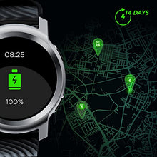 Load image into Gallery viewer, Motorola Moto Watch 100 - 42mm Smartwatch with GPS for Men & Women, Up to 14 Day Battery, 24/7 Heart Rate, SpO2, 5ATM Water Resistant, Always-on Display, iOS Android Compatible - Glacier Silver
