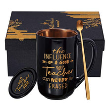 Load image into Gallery viewer, Teacher Gifts Coffee Mug Appreciation Thank You Gifts for Teacher Tutor Birthday, Christmas Gifts Idear for Teacher Valentines Gifts 18Oz Ceramic Tea Cup
