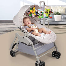 Load image into Gallery viewer, beiens Soft Toys Baby Cloth Book, Touch and Feel Crinkle Book for Babies, Infants & Toddler, Early Development Interactive Car Toys & Stroller Toys for Boys & Girls (Jungle Tails-Only 1 Book)