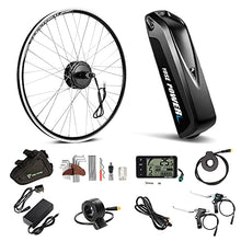Load image into Gallery viewer, YOSE POWER 26'' E-bike Conversion Kit 36V350W Rear Wheel Motor Cassette with Integrated controller 36V13Ah Battery