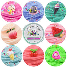 Load image into Gallery viewer, 12 pack Fluffy Slime Kit, Cake Animal Candy and Fruit Butter Slime, Super Stretchy and Non-Sticky, Slime Kit Stress Relief Toys for Girls and Boys.