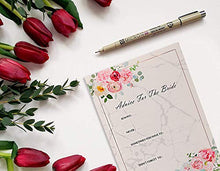 Load image into Gallery viewer, HOWAF 40 x Hen Night Party Games, Advice For The Bride Cards, How Well do You Know the Bride, 4 Games, for hen do or bridal shower with the bride to be, Pink, 5 x 7 Inches